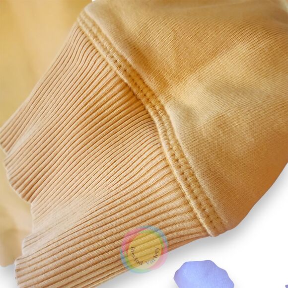 H&M LOGG Sweatshirt Mens Medium Yellow Blue SUSTAIN Graphic Cal Bears Team Color - Picture 7 of 10